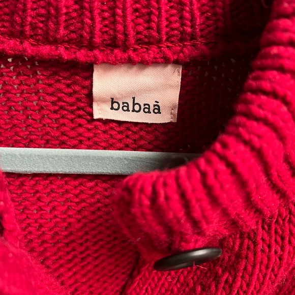 Babaa no 23 cardigan in cereza - Picture 2 of 6